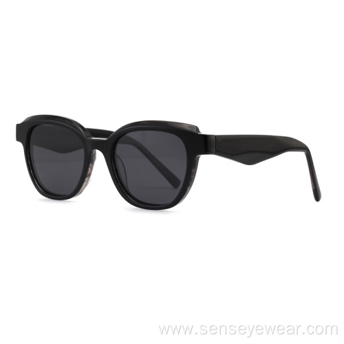 Luxury Square Bevel Acetate Polarized Sunglasses